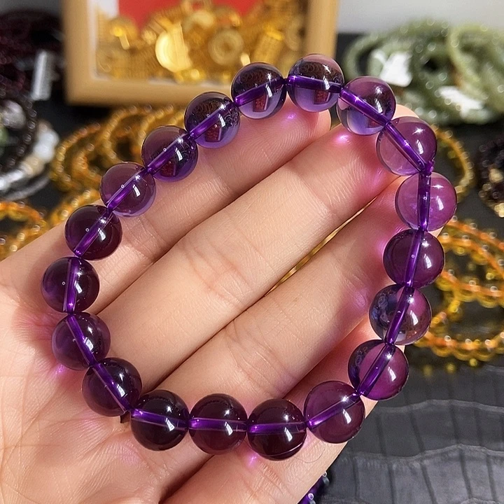 水晶手链未镶嵌紫水晶10