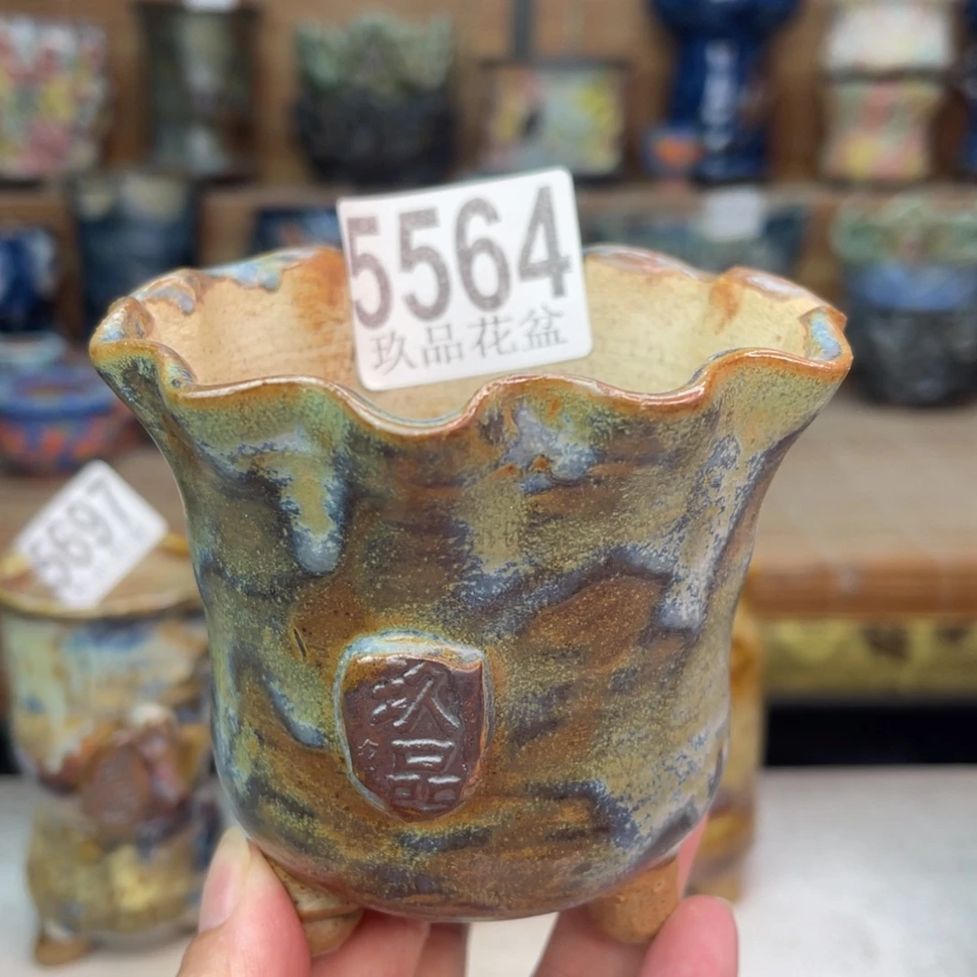 景德镇陶瓷玖品花盆