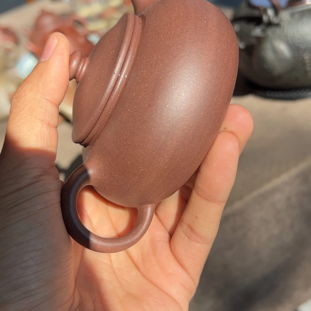 禹***珩紫砂茶壶底板底槽青寒江微瑕