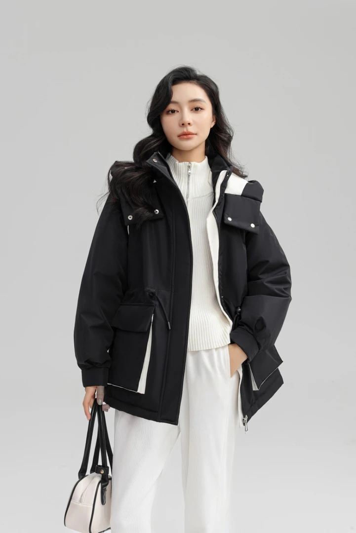 【小风子】吖厂出！爆火工装系列/90鸭绒工装风衣式羽绒服外套-Y8816