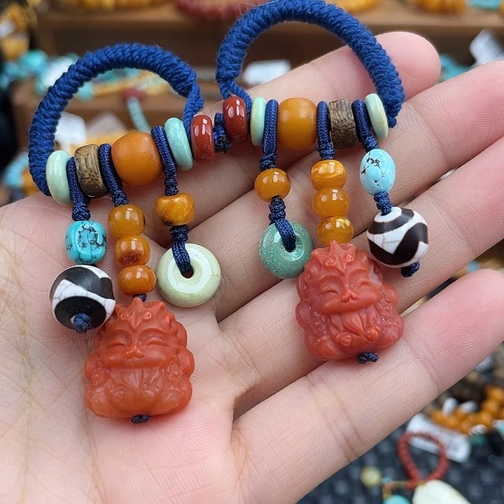 未镶嵌琥珀手链多样发其一