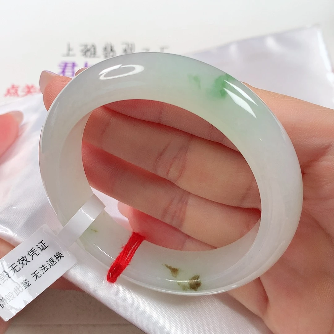 未镶嵌手镯翡翠 正圈①①⑨