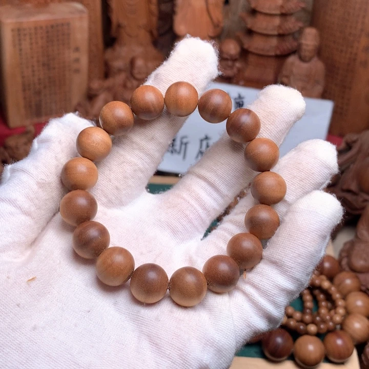 檀香木手串/手链老山檀1.2黑肉奶香