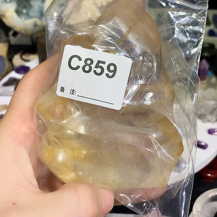 ꒰***ᵎ水晶珠宝半成品未镶嵌天然水晶C859