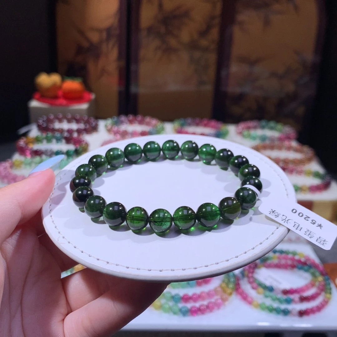 未镶嵌手链碧玺碧玺