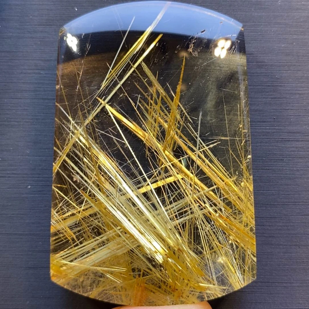 颈饰未镶嵌水晶钛晶无事牌