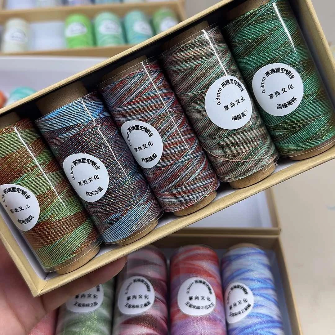 0.3星空段染蜡线 套盒Ｃ文物系列5个