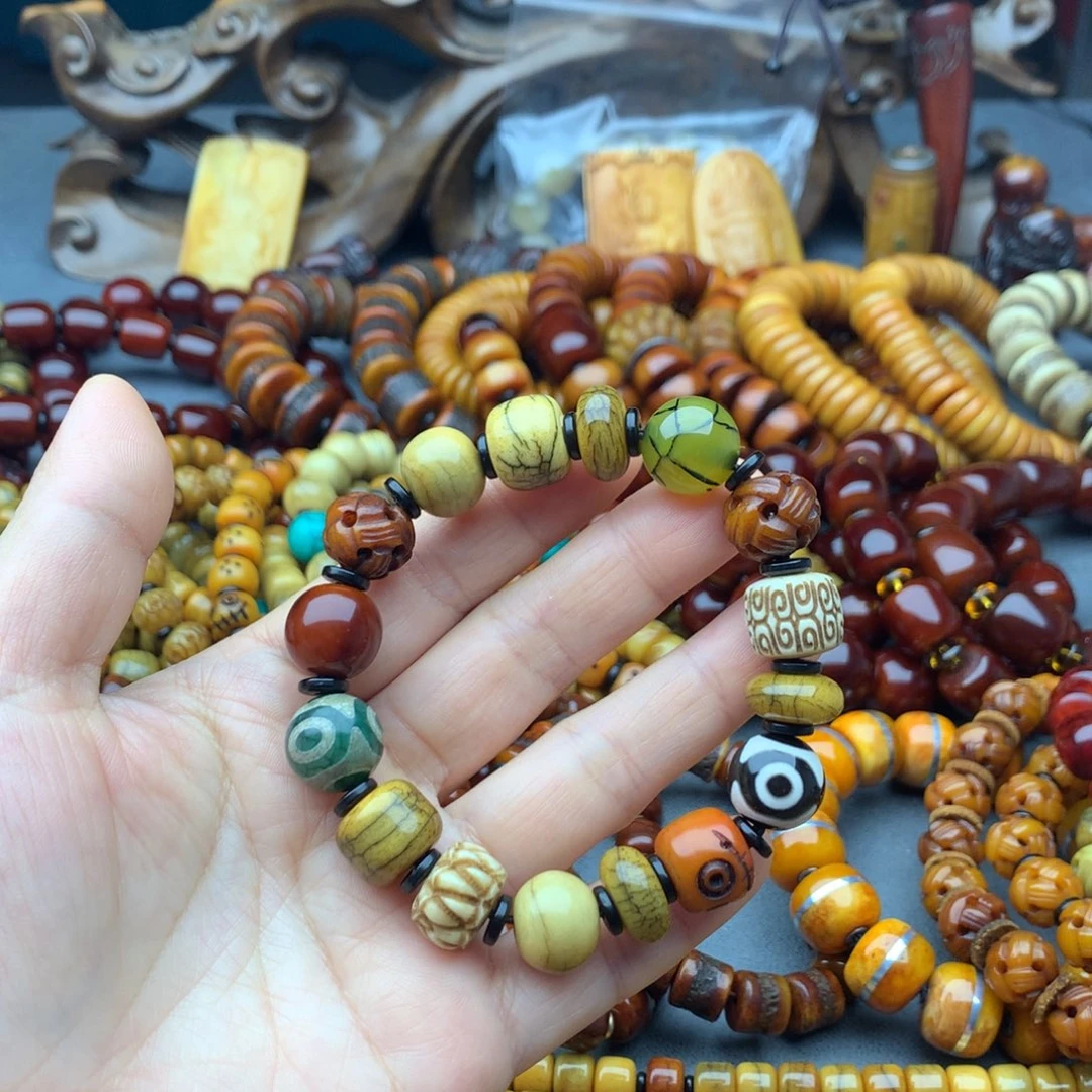 手串/手链牛骨多宝手串