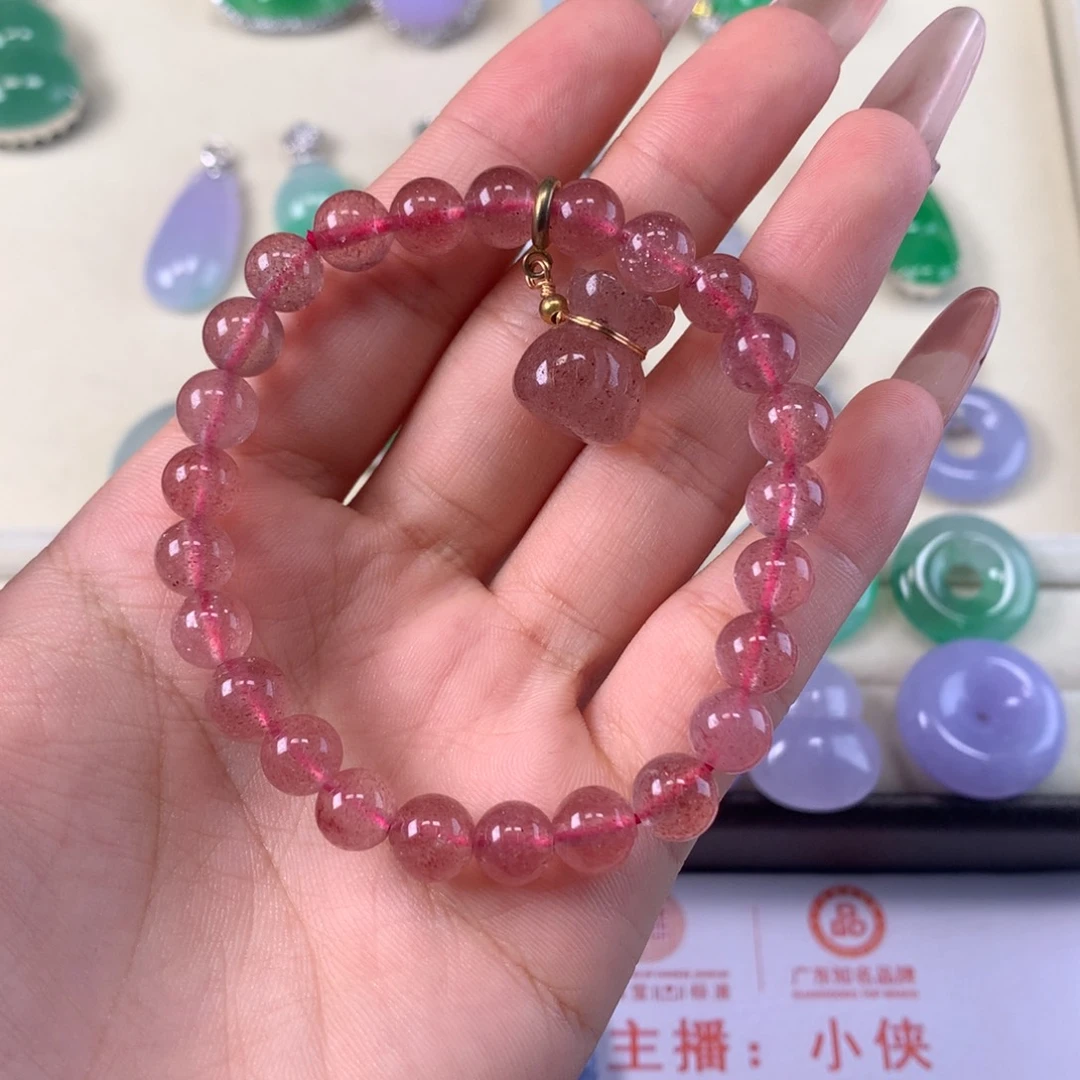 未镶嵌手链水晶手串