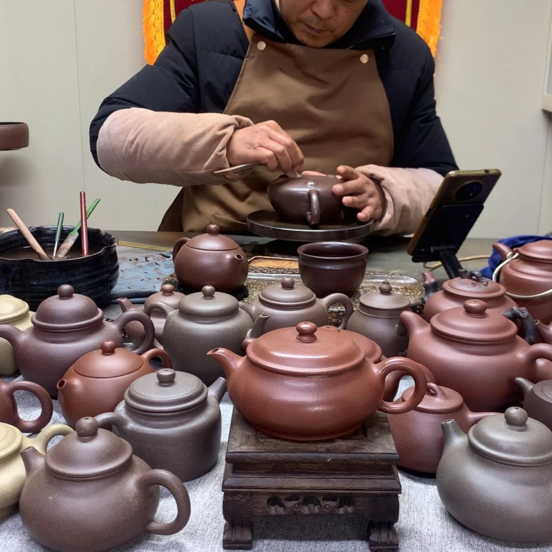 底槽青茶壶明炉230c半手工制作