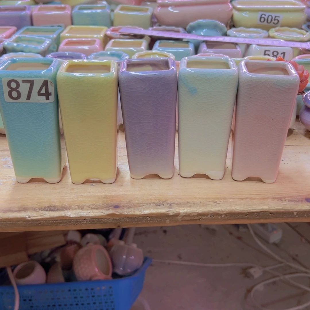 陶瓷花盆当场凑满12包邮