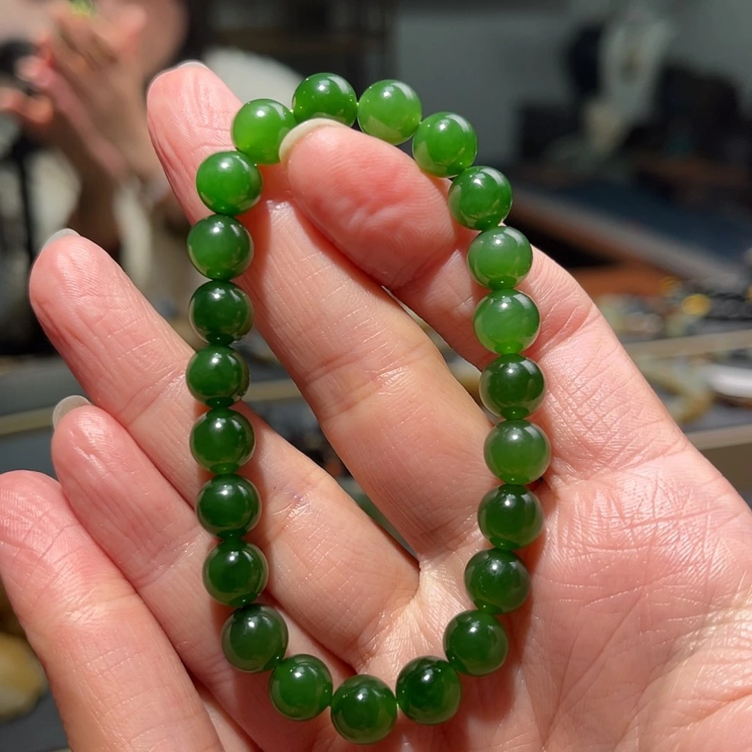 和田玉手链未镶嵌