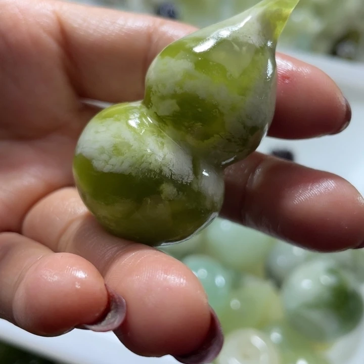 岫玉未镶嵌手把小手把