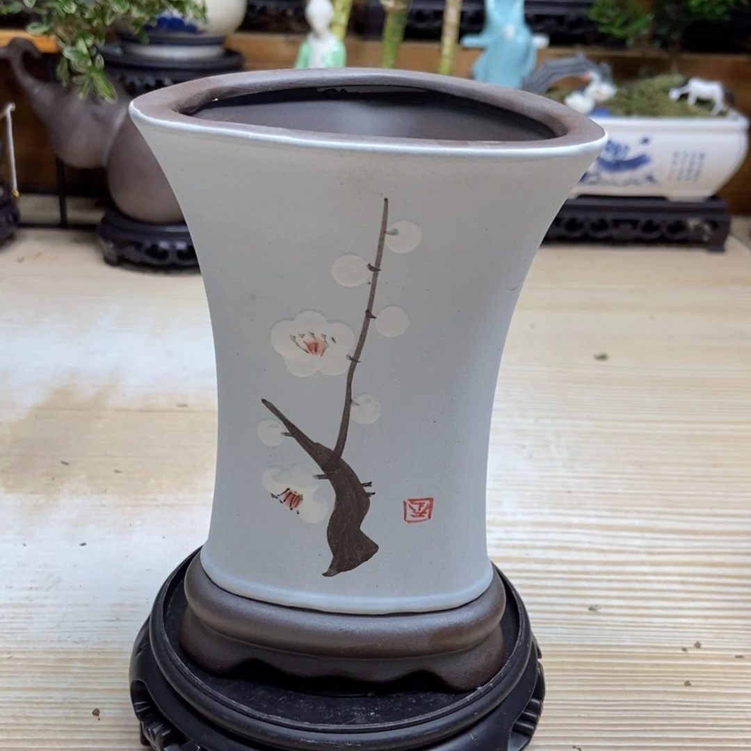 瓷片陶瓷花盆陶瓷艺术