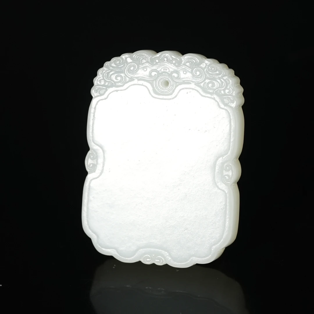 清代和田玉平安无事牌 ADB2506253059