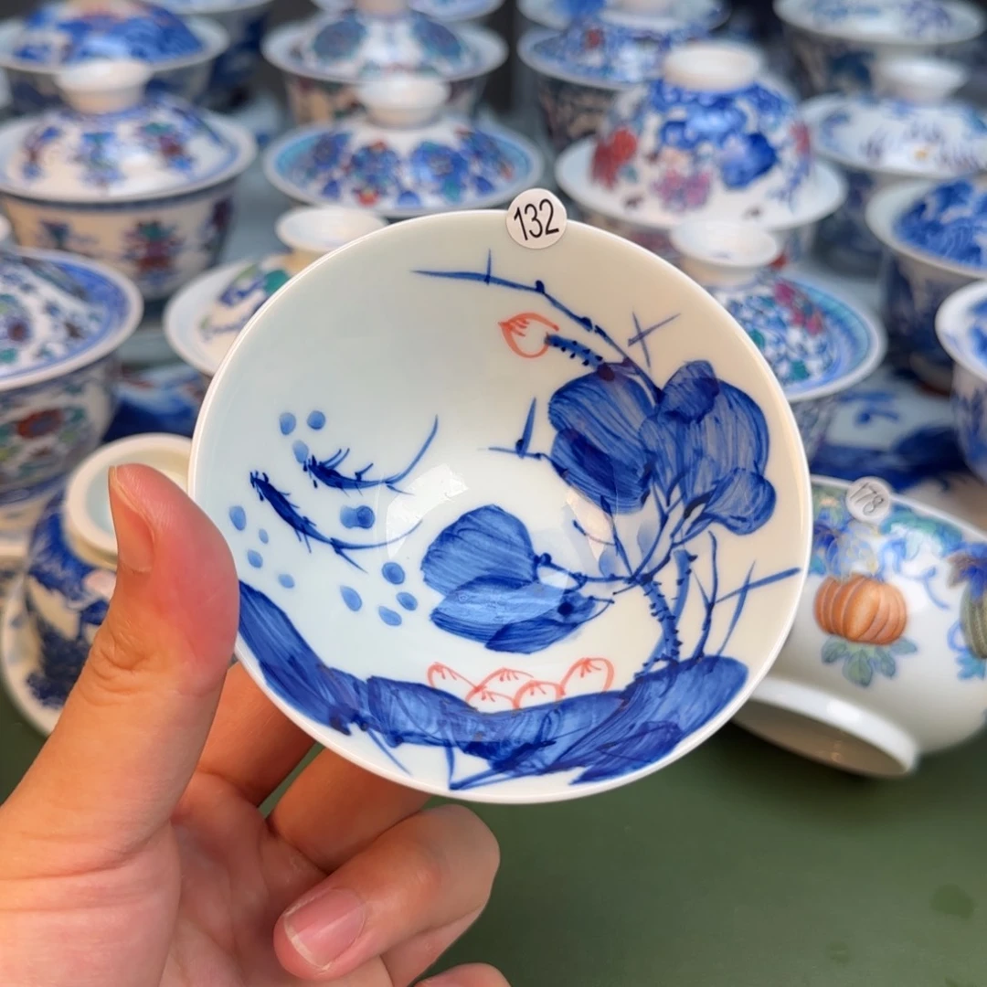 彦祖纯手工手绘茶具132