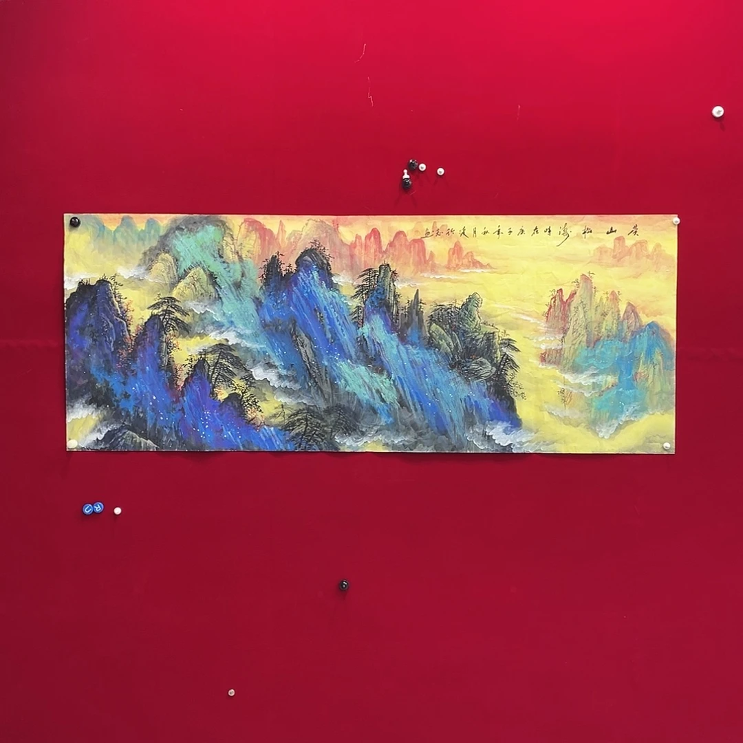 国画凌行志老师手绘国画作品
