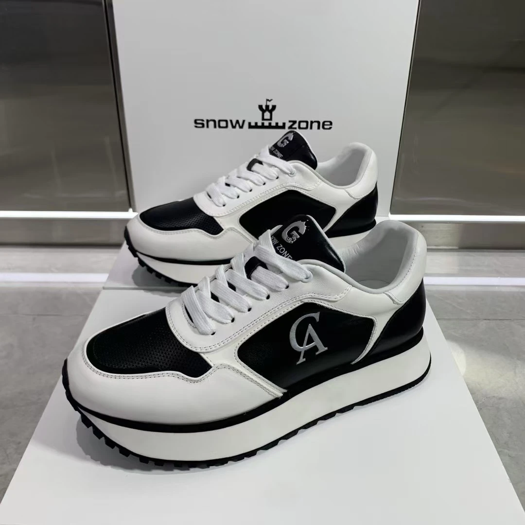 欧洲站新款轻奢春夏时尚休闲百搭厚底平跟鞋子时尚潮流