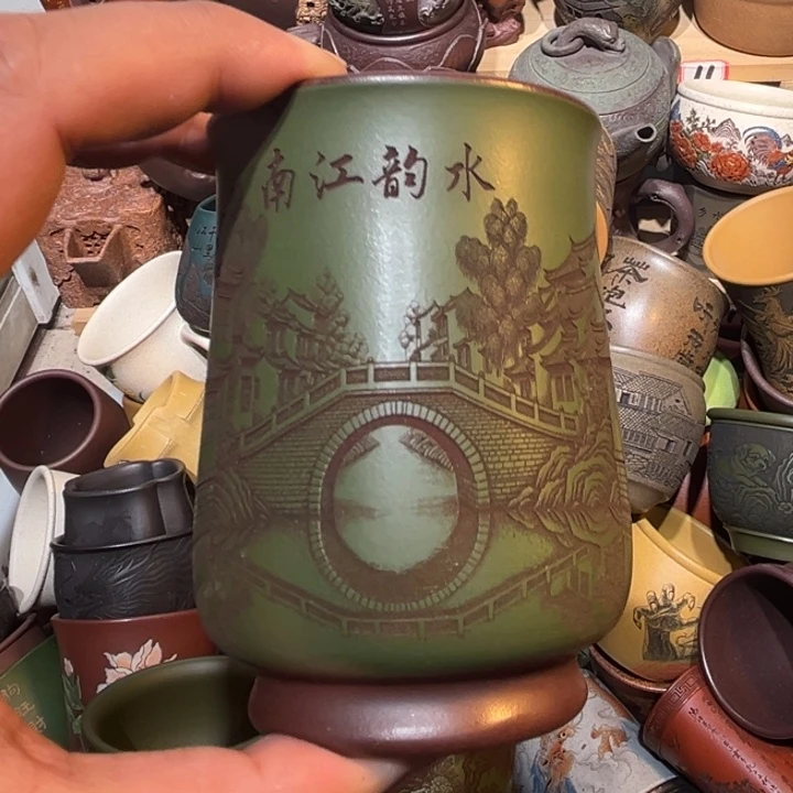 茶杯紫砂宜兴紫砂主人杯