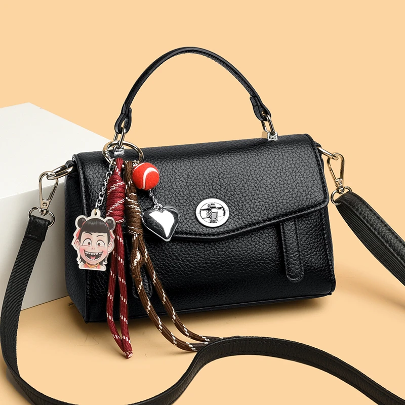 时尚简约潮流女士百搭2874黑色