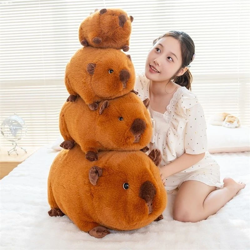 高颜值趴款荷兰猪公仔毛绒玩具猪猪玩偶儿童睡觉抱枕布娃娃送女生