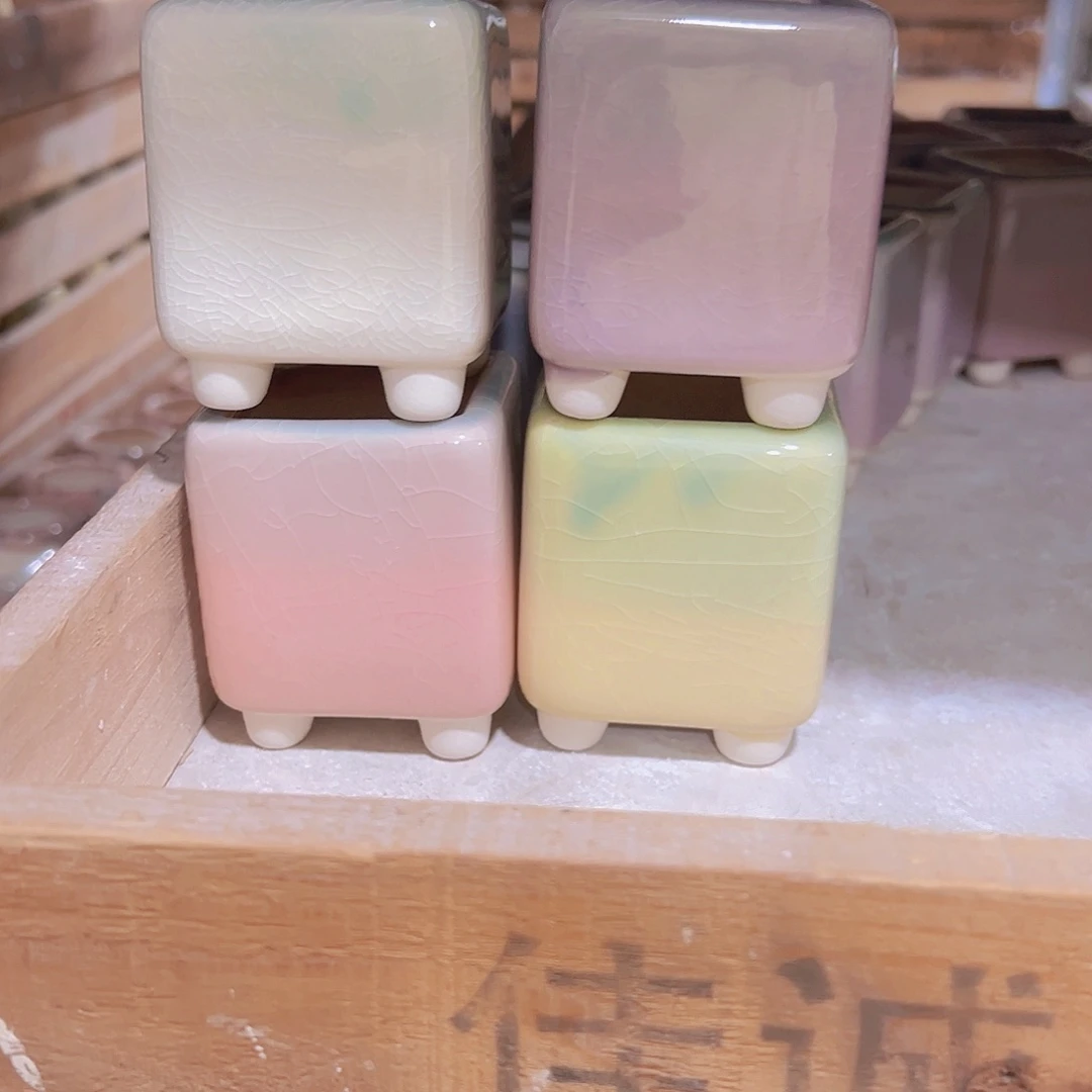 红陶陶瓷花盆当场满12包邮