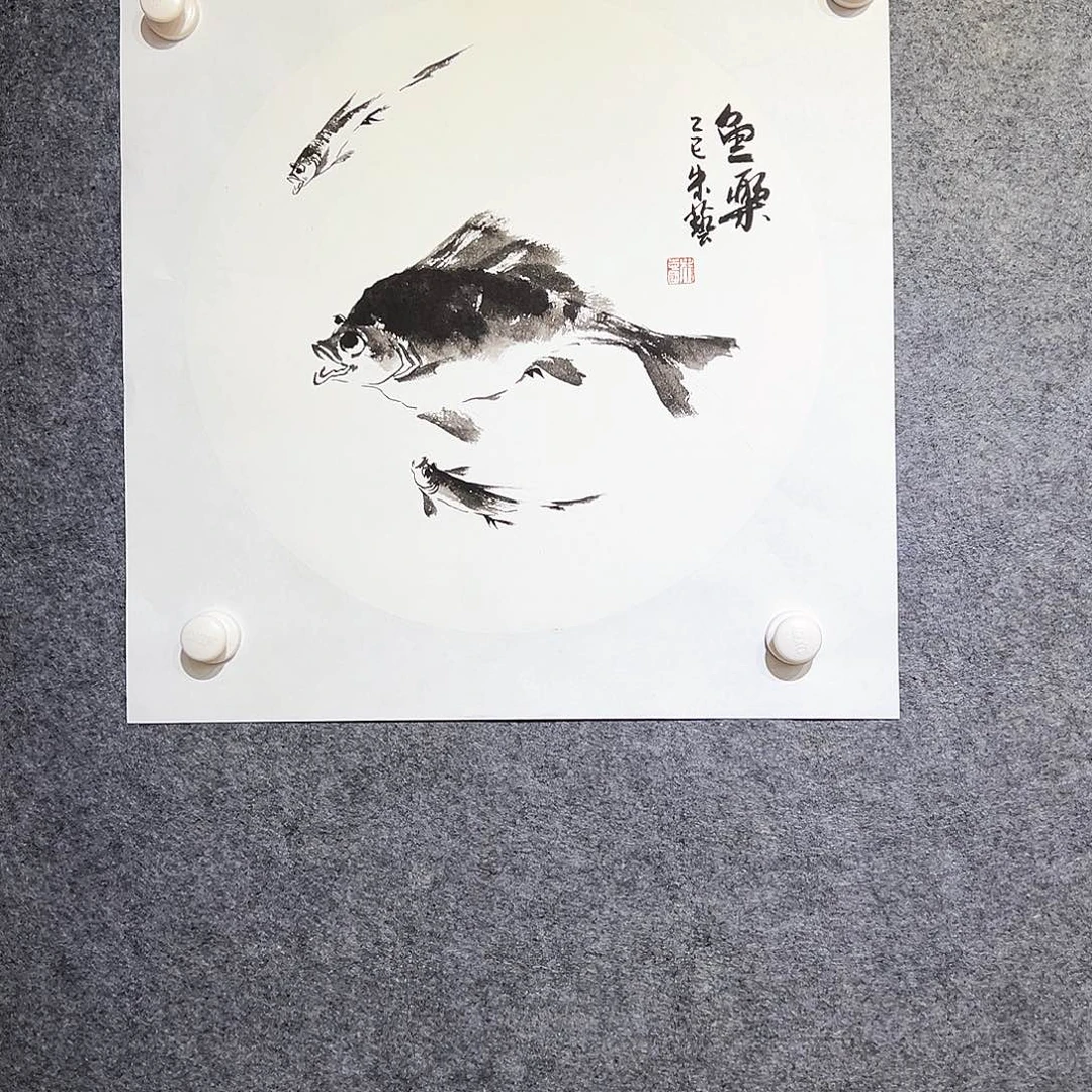国画纯手绘系列画心