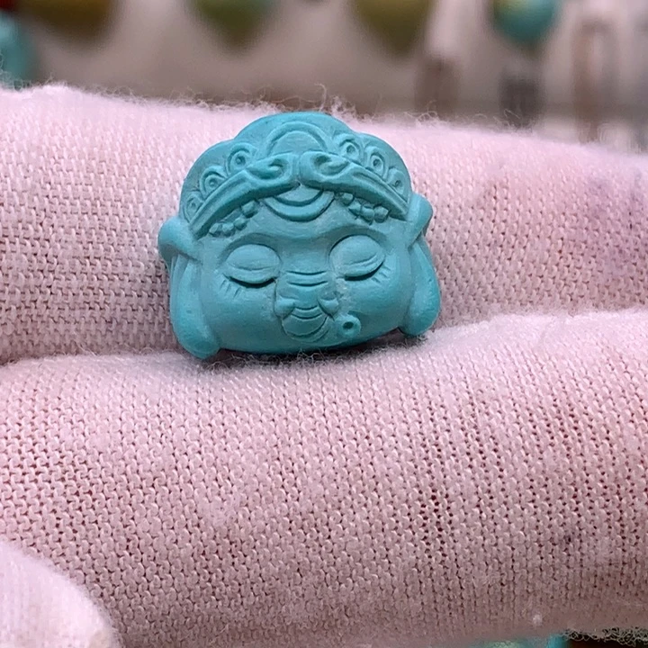 绿松石未镶嵌原矿