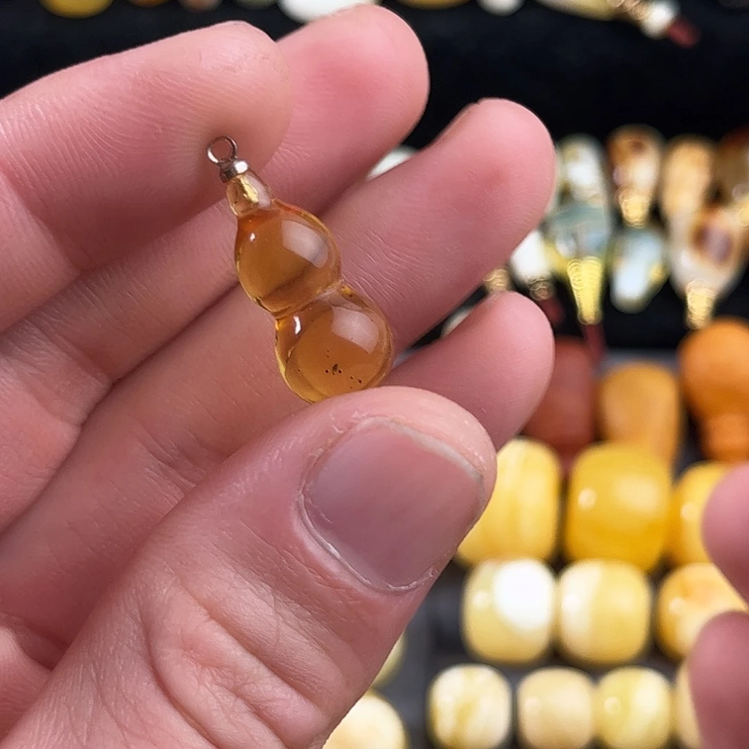 蜜蜡银S925镶嵌珠宝奇石