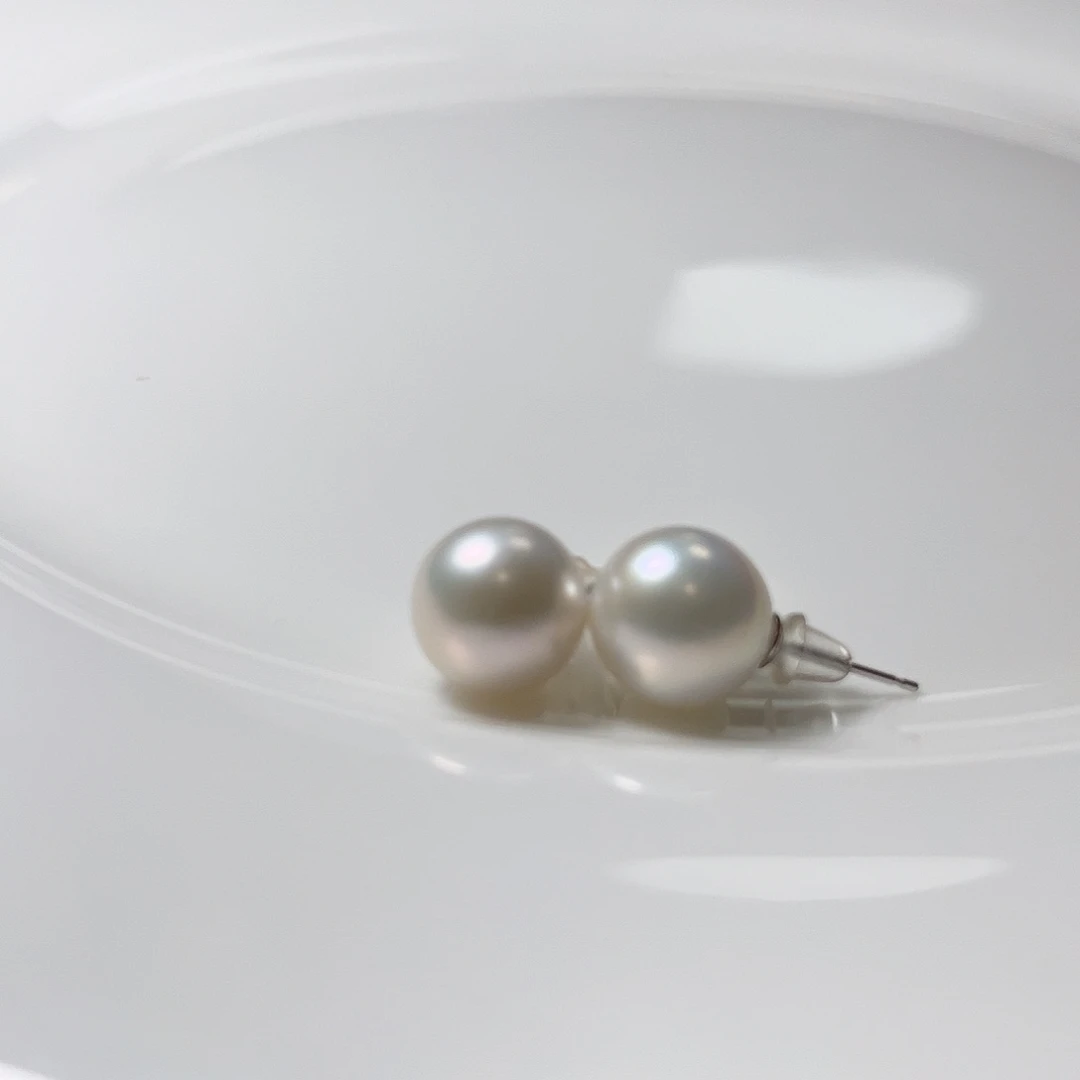 未镶嵌颈饰淡水珍珠11.6冷白镜面光肉眼正圆