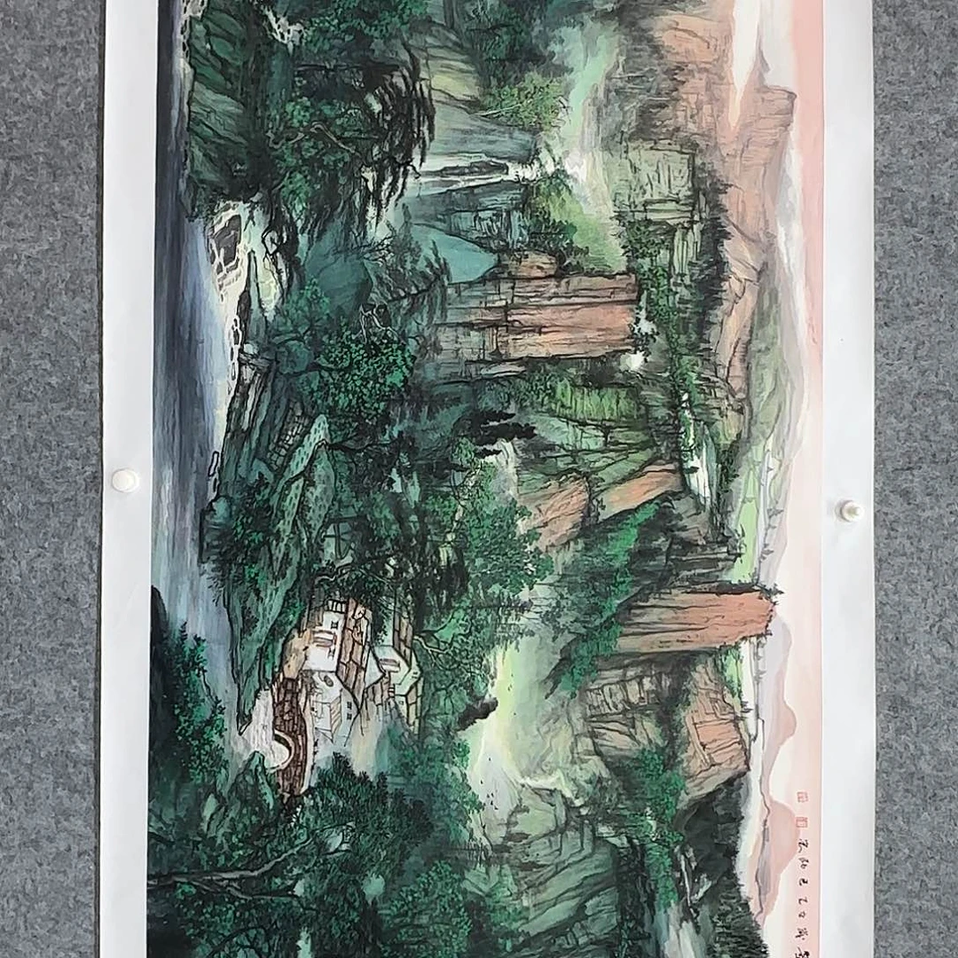 国画实力派的设计风格是