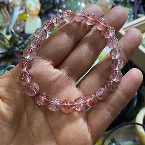 发晶手链未镶嵌一个