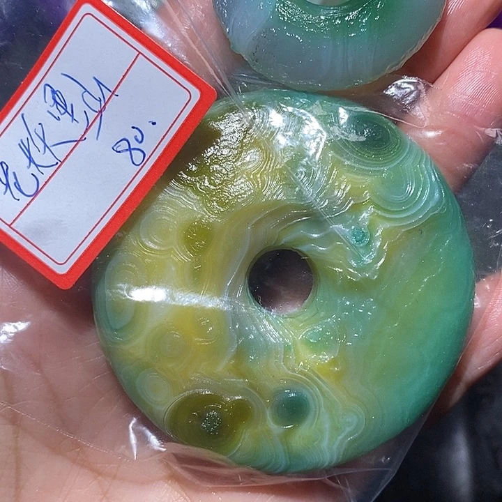 玛瑙/玉髓颈饰未镶嵌黑**妖