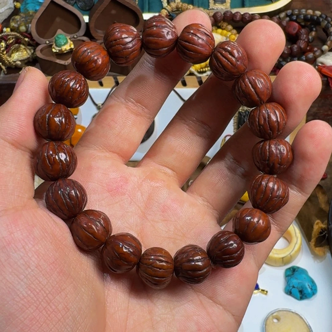 泥塑藏传文玩手串