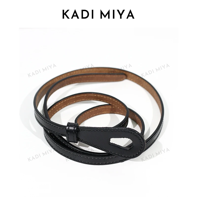 KADIMIYA时尚高级简约纯色百搭腰带KJYD2435