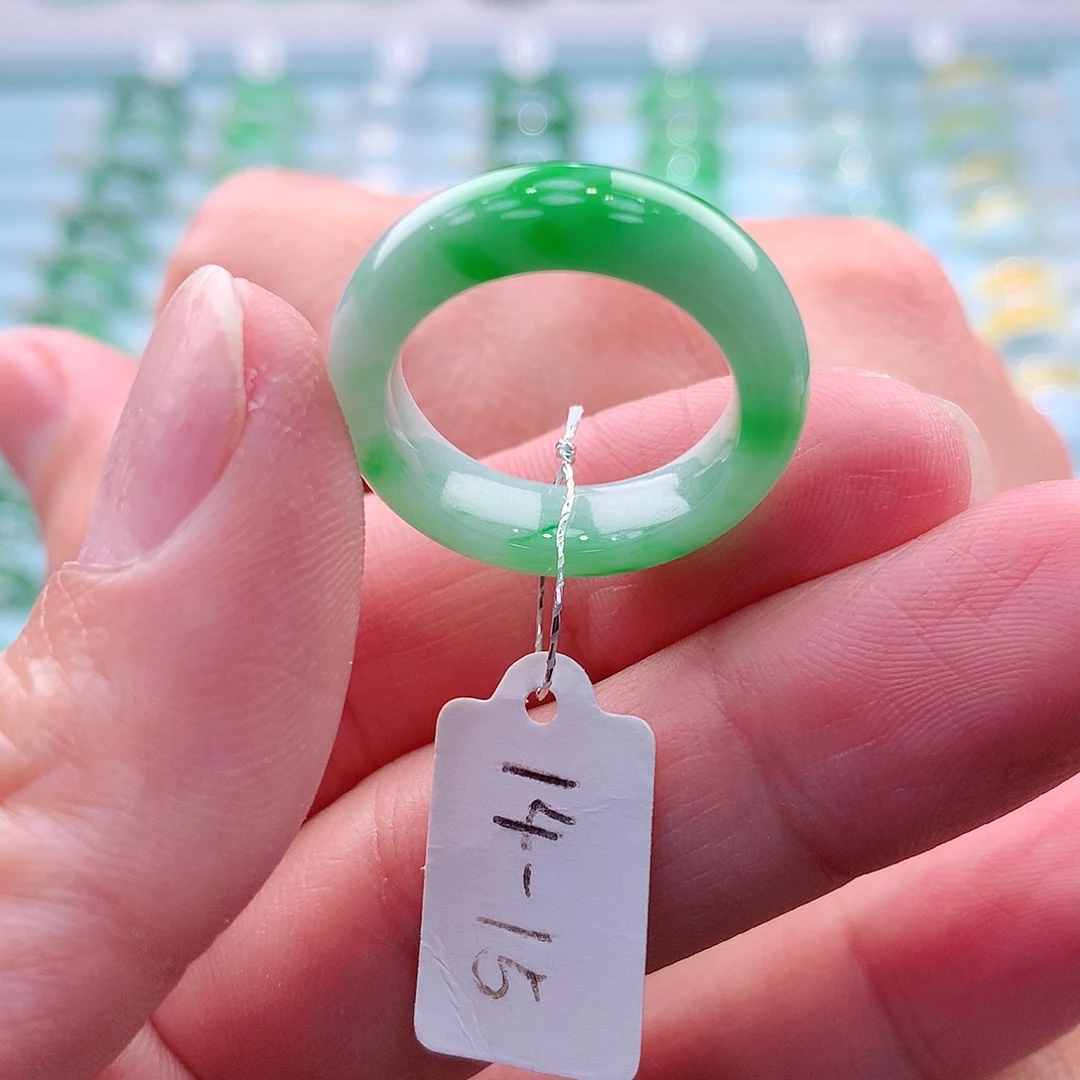 未镶嵌戒指翡翠A货缅甸翡翠