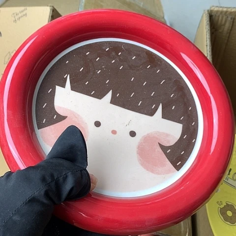 盘陶瓷制品满25拼单发货默认微瑕