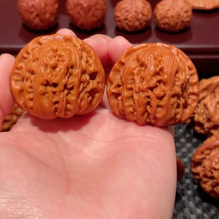 把件文玩核桃小**✨白狮子