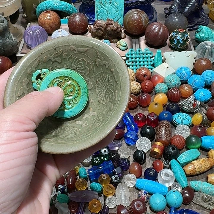 摆件石*融瓷器艺术展区