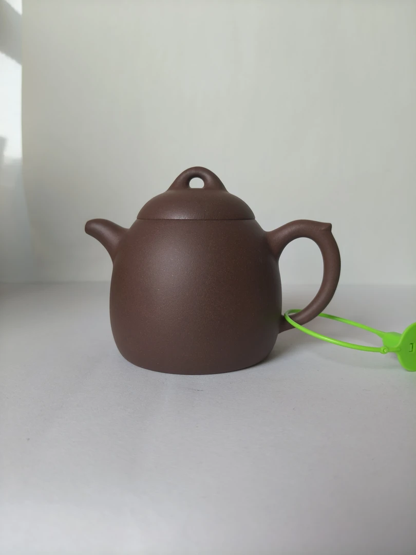 山西乡宁古晋紫砂壶，秦权半手工，(原矿0添加)附光谱分析报告