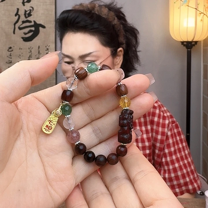 降真香手串/手链海南降真香单圈多宝