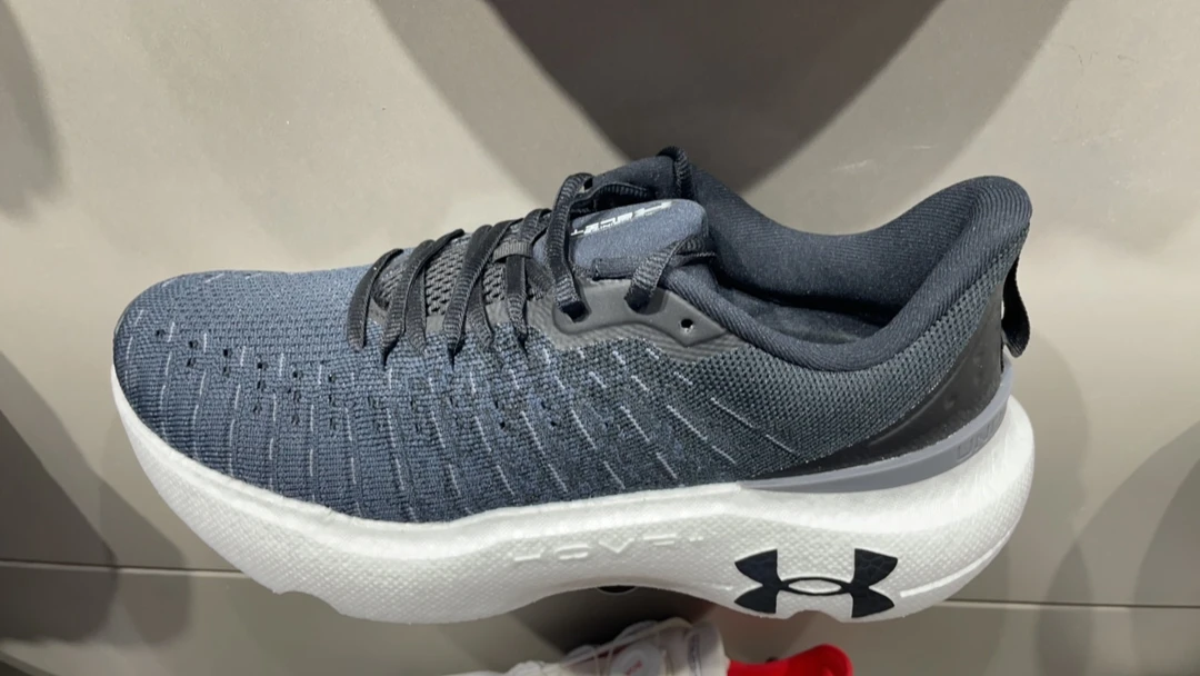 UA男女春夏季运动跑步鞋专业健身训练针织网布透气耐磨防滑爆米花