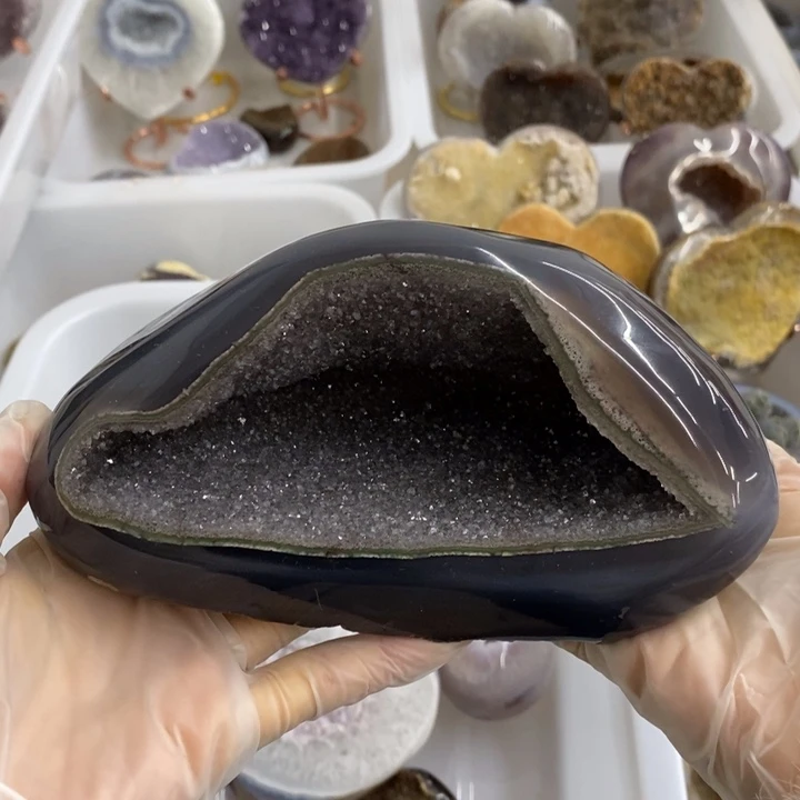 珠宝半成品未镶嵌紫晶79