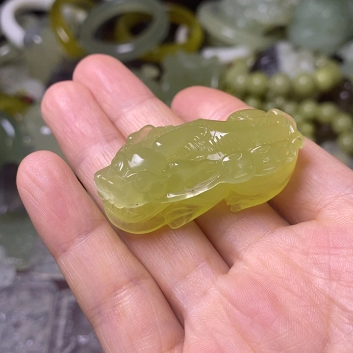 岫玉天然岫玉挂件未镶嵌