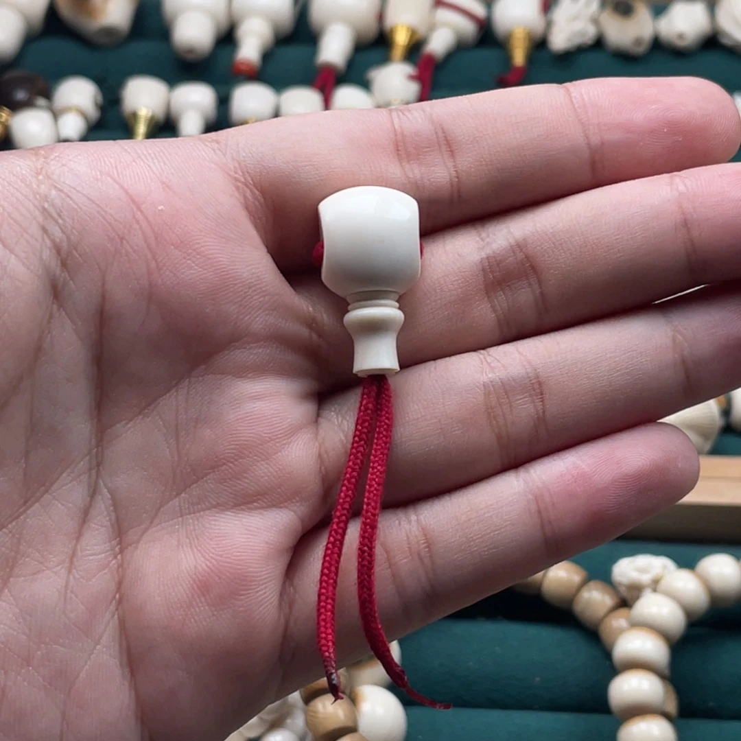 其他猛犸象牙猛犸牙纯肉料宝瓶分体三通