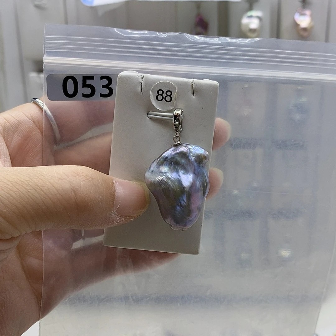 颈饰合金淡水珍珠
