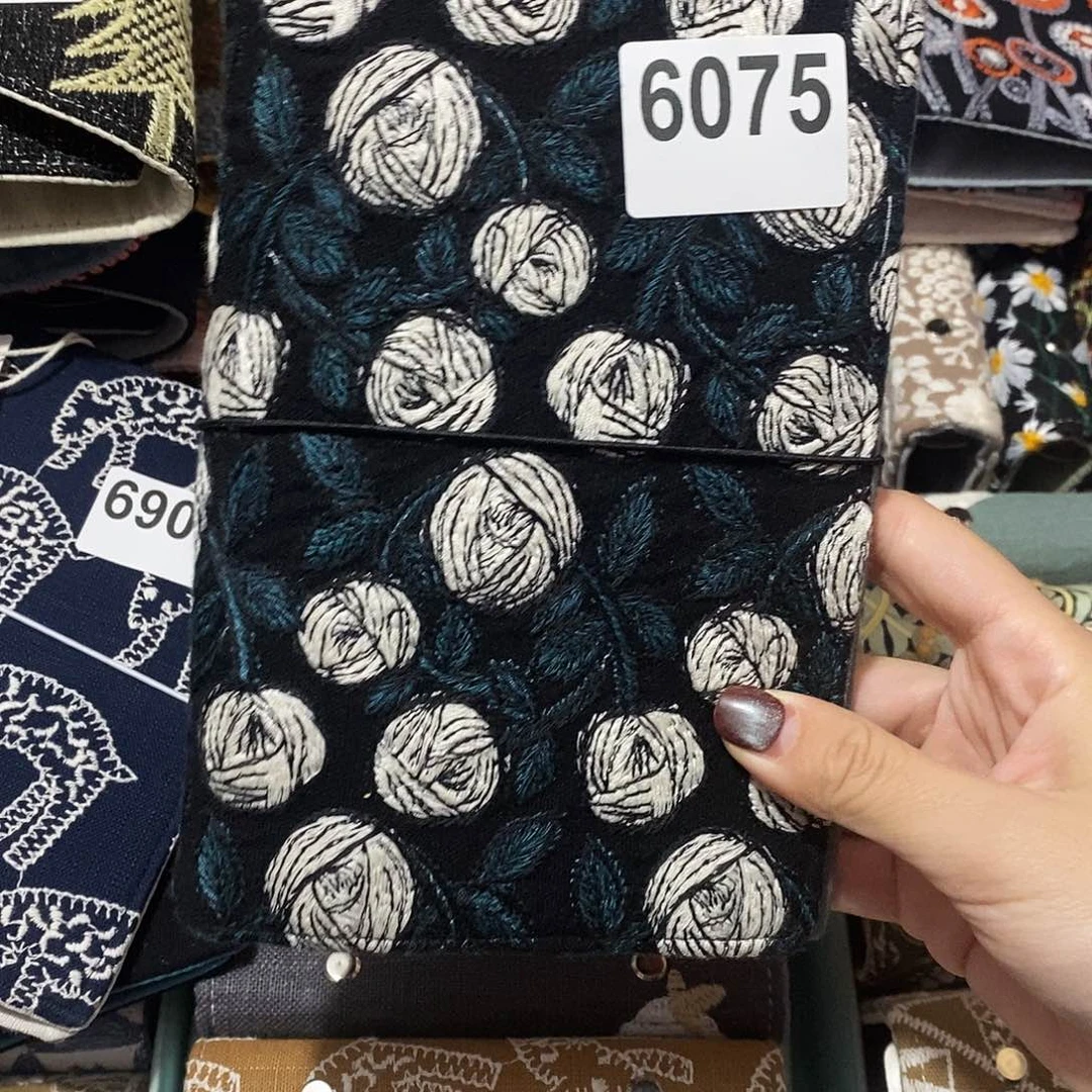 织绣A6活页送纸6075