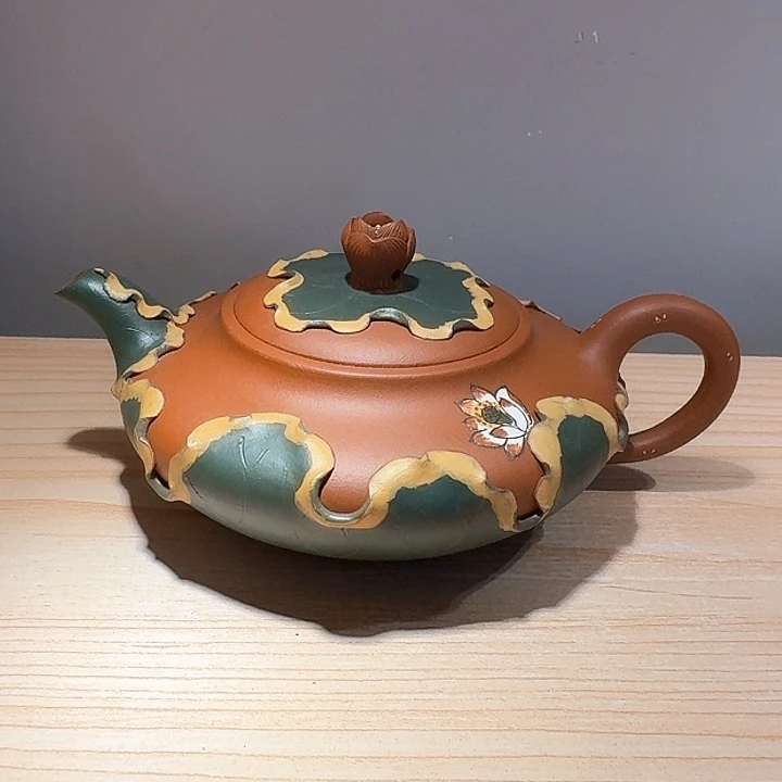 紫砂茶壶雅*宜兴原矿手工紫砂壶