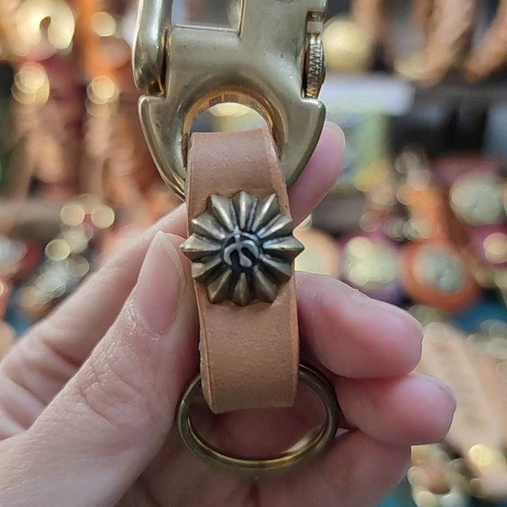 铜铁合金类海军钩钥匙扣
