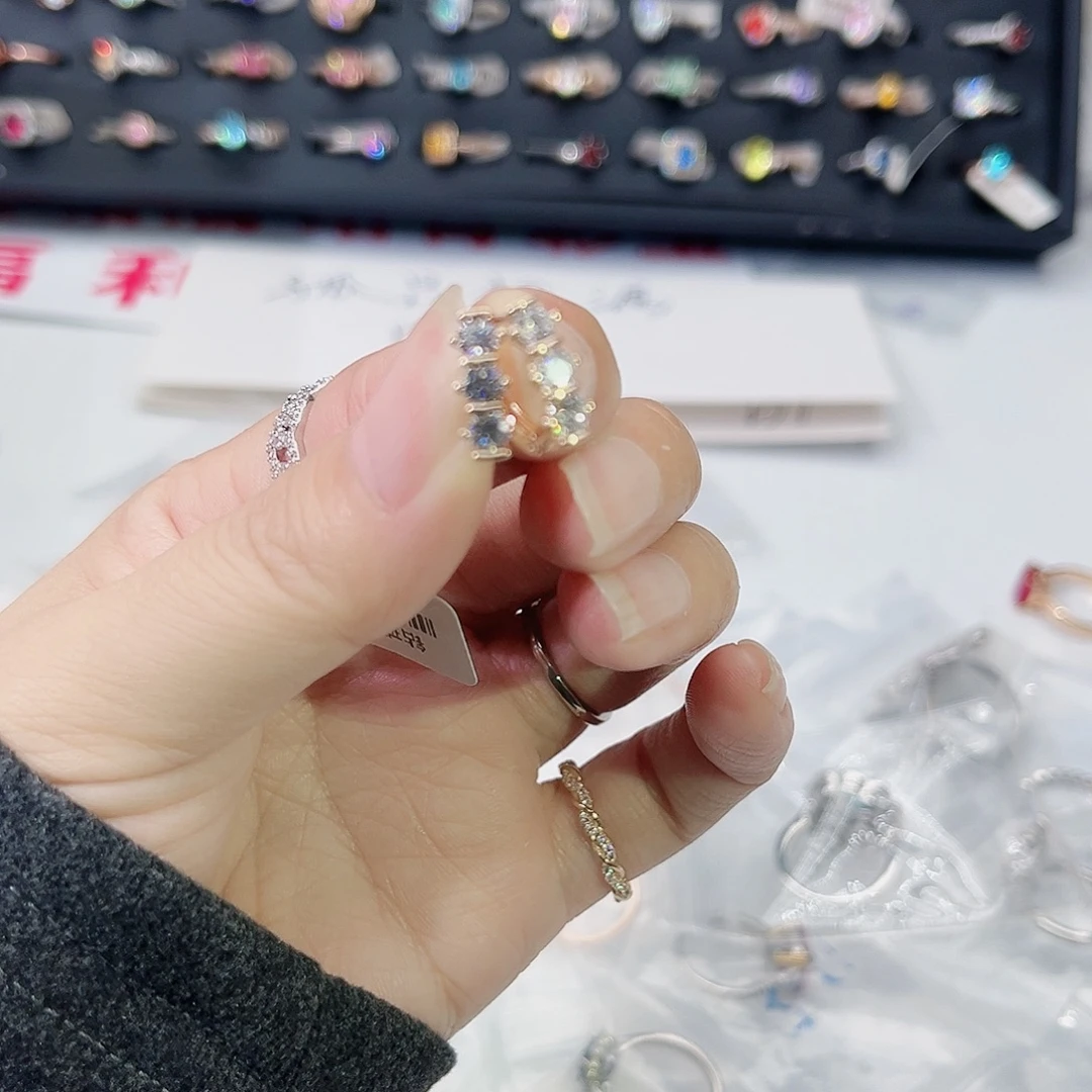 莫桑石非金属耳扣